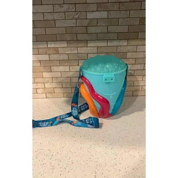 SeaWorld Electric Ocean Popcorn Bucket fb - Picture 3 of 7